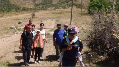 '​ЧИМЁН ТОҒИДА БИР ГУРУҲ АДАШИБ ҚОЛГАН ФУҚАРОЛАР ҚУТҚАРИЛДИ'ning rasmi