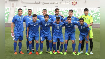 'O`zbekiston U-22 terma jamoasi Kanada U-23 termasiga imkoniyatni boy berdi 'ning rasmi