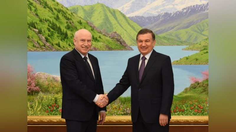 Изрображение 'ПРЕЗИДЕНТ УЗБЕКИСТАНА ПРИНЯЛ ГЛАВУ ИСПОЛКОМА СНГ СЕРГЕЯ ЛЕБЕДЕВА'