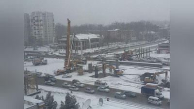 Изрображение 'ОТКРЫТИЕ ПЕРЕКРЕСТКА НА МЕТРО "НОВЗА" ПЕРЕНЕСЛИ НА НЕДЕЛЮ'