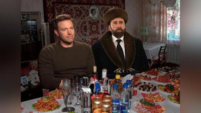 'ҚОЗОҚ МИЛЛИЙ ЛИБОСИДАГИ НИКОЛАС КЕЙЖ БИЛАН БОҒЛИҚ МЕМЛАР ИНТЕРНЕТНИ "ПОРТЛАТДИ"(ФОТО)'ning rasmi