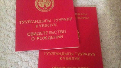 Изрображение 'В Кыргызстане разрешили вместо отчества использовать матчество'