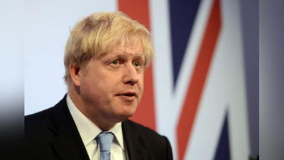 Изрображение 'Премьер-министр Великобритании Борис Джонсон отказался уходить в отставку'