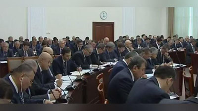 Изрображение 'КАКИЕ ПОРУЧЕНИЯ ДАНЫ ГЛАВАМ МИНИСТЕРСТВ И ВЕДОМСТВ НА ЗАСЕДАНИИ КАБМИНА? (ВИДЕО)'