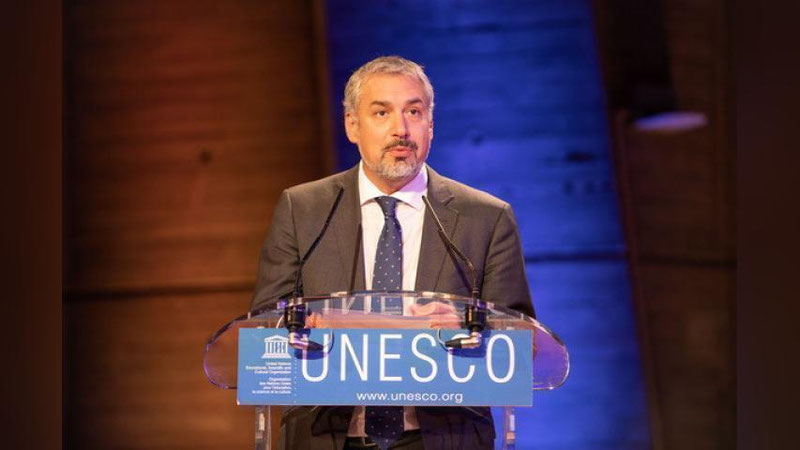 Изрображение 'Заместитель гендиректора ЮНЕСКО приветствовал участников Недели культурного наследия'