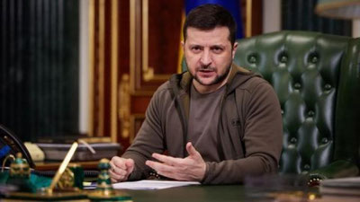 'Zelenskiy Rossiya bilan muzokaralarni ochiqchasiga o`tkazilishini istamoqda'ning rasmi