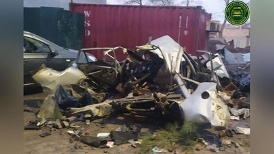 '"Neksiya"da chaqnagan gaz balloni “Neksiya-3”, "Spark" va ikkita "Matiz"ga shikast etkazdi'ning rasmi