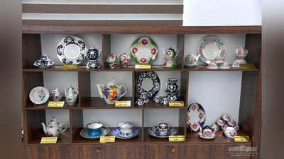 Изрображение 'Начал деятельность возрожденный Ташкентский фарфоровый завод'