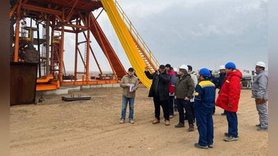 '“O`zbekneftgaz”: “Ishchi guruh” tomonidan konlar faoliyati tahlil etilib, aniqlangan kamchiliklar joyida bartaraf etildi'ning rasmi