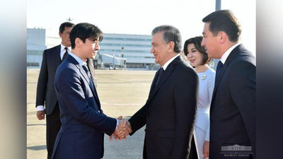 Изрображение 'Завершился официальный визит главы Узбекистана в Японию (видео)'