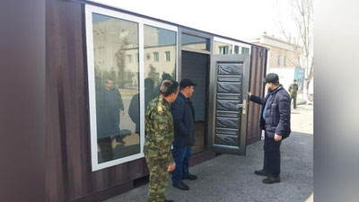 Изрображение 'В Бухаре 1000 «контейнерных домов» раздадут малообеспеченным семьям'