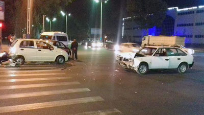 'MAST HAYDOVChI BOShQARUVIDAGI “MOSKVICh” 2 TA MAShINA BILAN TO`QNAShDI'ning rasmi