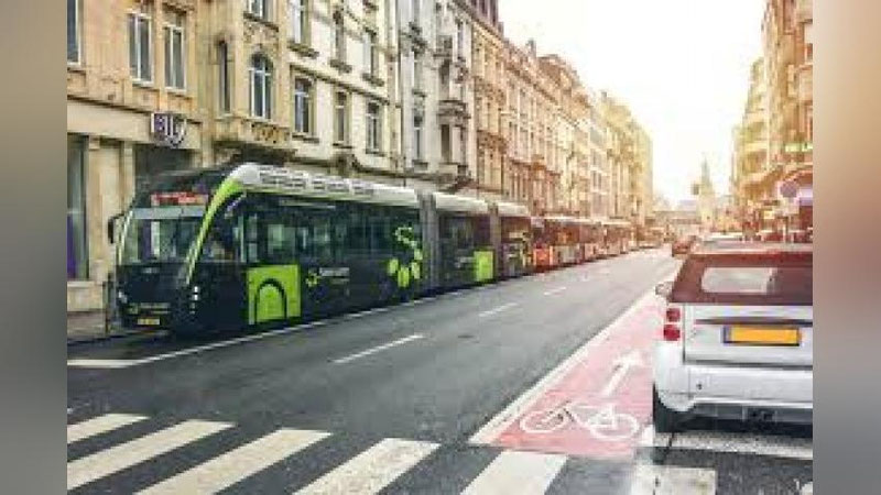 'Lyuksemburgda jamoat transportiga pul to`lanmaydi 'ning rasmi