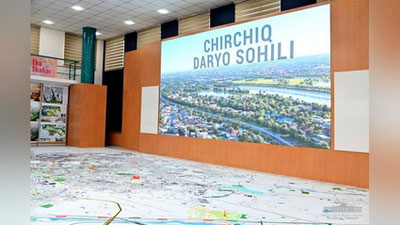 Изрображение 'Концепцию города "Новый Ташкент" презентовали главе государства'