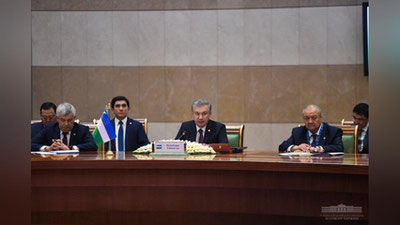 Изрображение 'Итоги саммита СНГ в Ашхабаде с участием Президента Узбекистана: фото, видео'