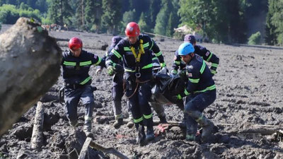 'Gruziyada sodir bo`lgan ko`chki qurbonlari soni ko`payib bormoqda'ning rasmi