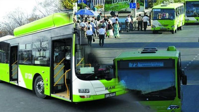 Изрображение 'Почти 40 автобусных маршрутов поменяют курс из-за перекрытых дорог в Ташкенте'