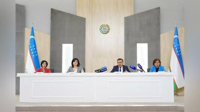 Изрображение 'На брифинге в Ташкенте рассказали, как будут нанимать учителей в новые специализированные школы'