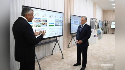 Изрображение 'Президента ознакомили с инвестиционными проектами, планируемых к реализации в Хорезме'