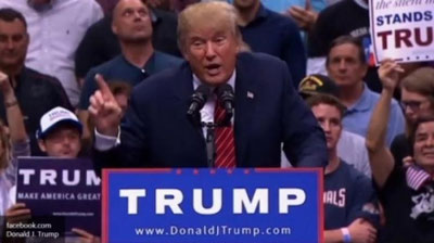 Изрображение 'В случае победы Трампа четверть американцев могут покинуть страну'