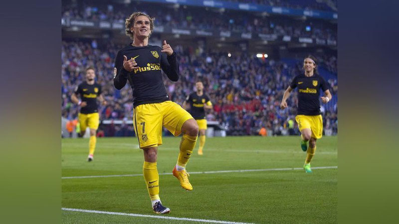 'Антуан Гризманн Ла Лигада 100 та гол киритишга эришди'ning rasmi