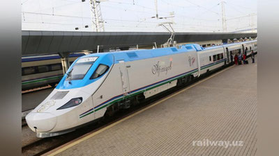 Изрображение 'ПОЕЗДА AFROSIYOB НАЧНУТ КУРСИРОВАТЬ МЕЖДУ ТАШКЕНТОМ И ХИВОЙ'