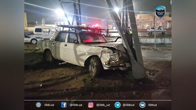 'Бектемир туманида  ЙТҲ содир бўлди. Ҳайдовчи вафот этган'ning rasmi