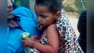 'Nikaragua tog`ida besh kun ovqatsiz va suvsiz qolgan ikki yoshli bola topildi  'ning rasmi