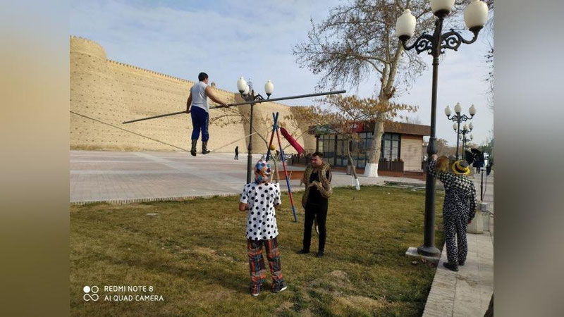 'Ўзбек цирк санъати ҳақида фильм суратга олинди'ning rasmi