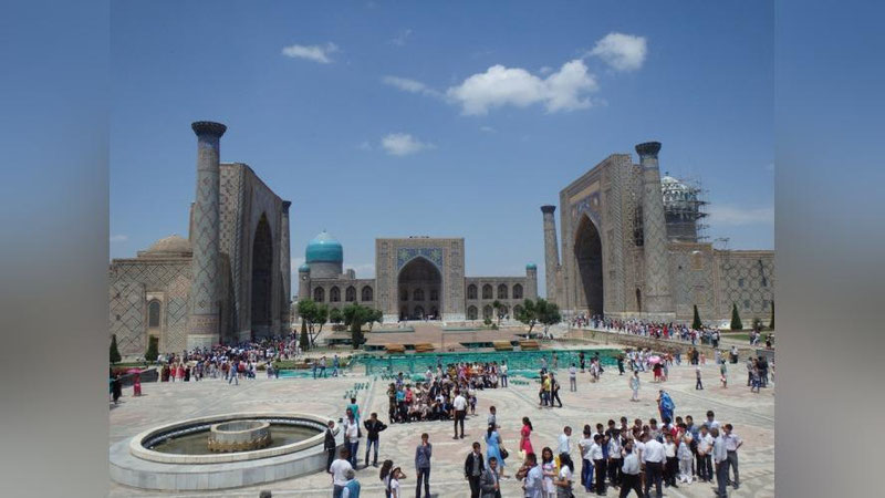 'SAMARQANDDA XALQARO KONFERENSIYa BOShLANDI'ning rasmi