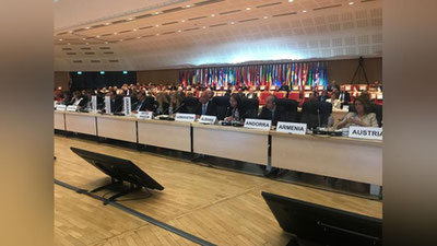 '​O`ZBEKISTON DELEGASIYaSI JSST EVROPA MINTAQAVIY BYuROSINING 67-SESSIYaSIDA IShTIROK ETMOQDA'ning rasmi