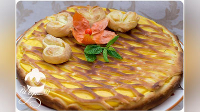 Изрображение 'РЕЦЕПТ ДНЯ: ТВОРОЖНО-ТЫКВЕННЫЙ ПИРОГ'