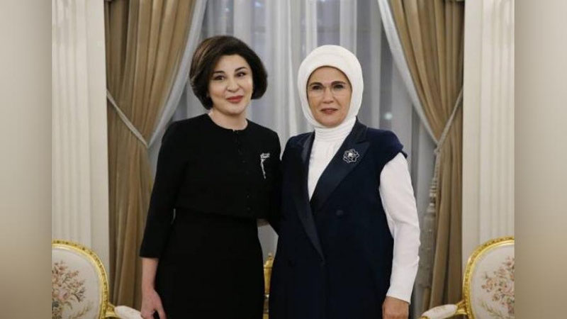 'ZIROATXON HOShIMOVA EMINE ERDO`G`AN BILAN UChRAShDI (FOTO)'ning rasmi