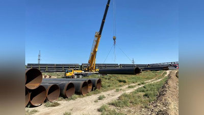 Изрображение 'Начинается строительство нового газопровода по направлению «Янгиер-Ахангаран»'