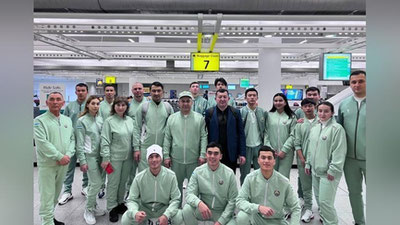 Изрображение 'Делегация Узбекистана прибыла в Лейк-Плэсид для участия во Всемирной зимней Универсиаде'