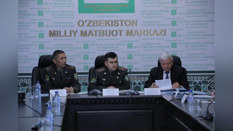 '"Vatanparvarlik oyligi"ga bag`ishlangan farmoyish yuzasidan matbuot anjumani o`tkazildi'ning rasmi