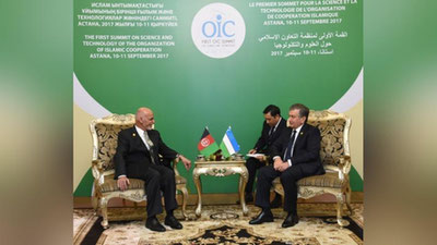 '​ShAVKAT MIRZIYoEV OSTONAGA TAShRIFI ChOG`IDA BIR QATOR UChRAShUVLAR O`TKAZDI'ning rasmi