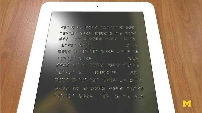 'KO`ZI OJIZLAR UChUN PLANShET'ning rasmi