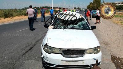 Изрображение 'В Янгиере водитель "Нексии" насмерть сбил велосипедиста'