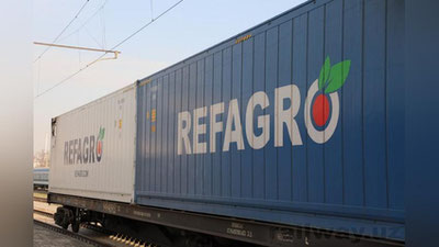 Изрображение 'Первый поезд «Агроэкспресс» успешно прибыл из России в Ташкент'