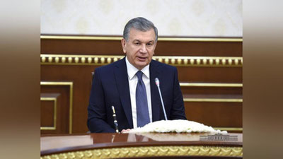 'Shavkat Mirziyoyev AQSh delegasiyasini qabul qildi'ning rasmi