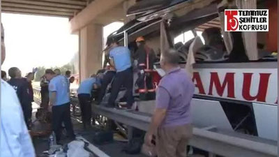 'ТУРКИЯДА ИЧИДА ЙЎЛОВЧИЛАР БЎЛГАН АВТОБУС КЎПРИК ТИРГОВИЧИГА КЕЛИБ УРИЛДИ'ning rasmi