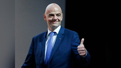 'FIFA prezidenti «Paxtakor»ni tabrikladi'ning rasmi
