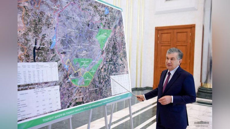 'Пойтахт ва Тошкент вилояти туманлари ҳудудлари ўзгартирилади'ning rasmi