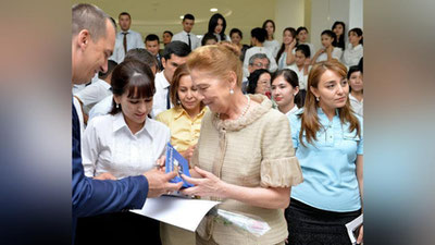 '"MY FIRST PRESIDENT" KITOBINING TAQDIMOT MAROSIMI BO`LIB O`TDI(FOTO)'ning rasmi