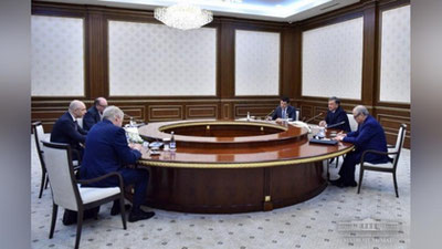 'Ўзбекистон Президенти Россия молия вазирини қабул қилди'ning rasmi