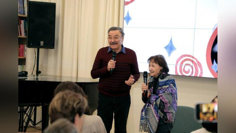 Изрображение 'В Ташкенте отметили 85-летие первой выпускницы ВГИК Камары Камаловой'