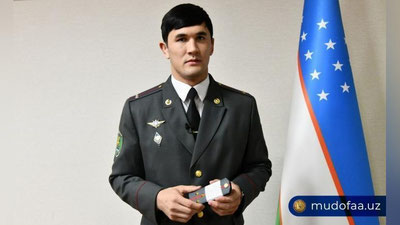 'Davlat Bobonovning harbiy unvoni muddatidan oldin ko`tarildi'ning rasmi