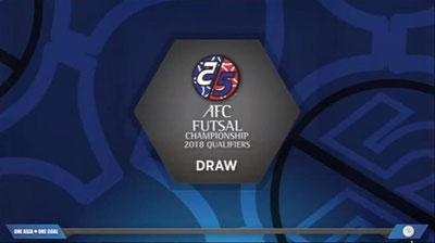 'Футзал бўйича Осиё чемпионати–2018 саралаш босқичига қуръа ташланди 'ning rasmi