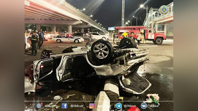 Изрображение 'В Ташкенте 24 мая произошло 2 ДТП: 1 погиб, 2 пострадали (фото, видео)'